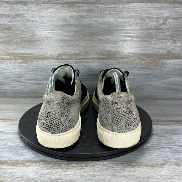 Gommus Womens Snake Print Low Top Lace Up Sneakers Size 9 - Picture 4 of 10